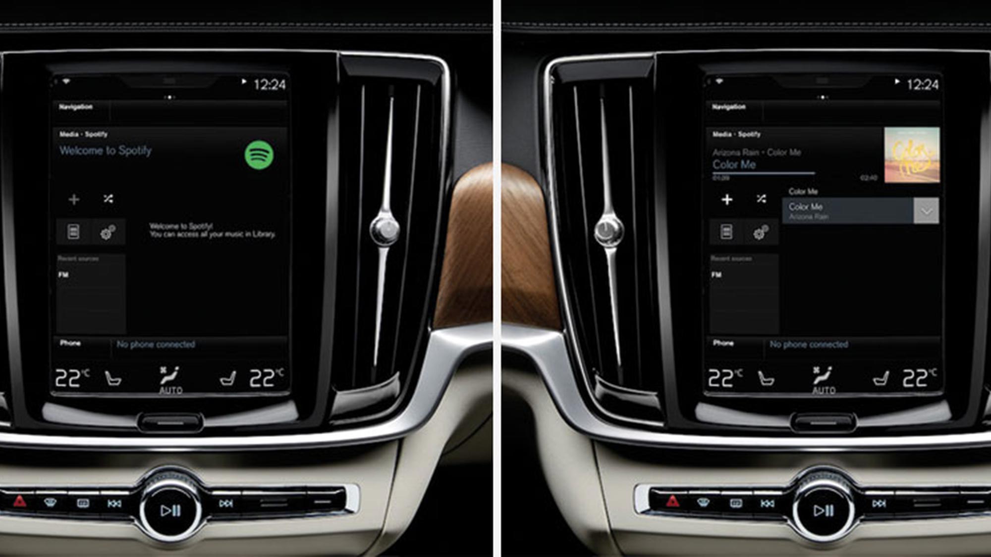 Volvo integriert den Streaming-Dienst Spotify in neue Modelle
