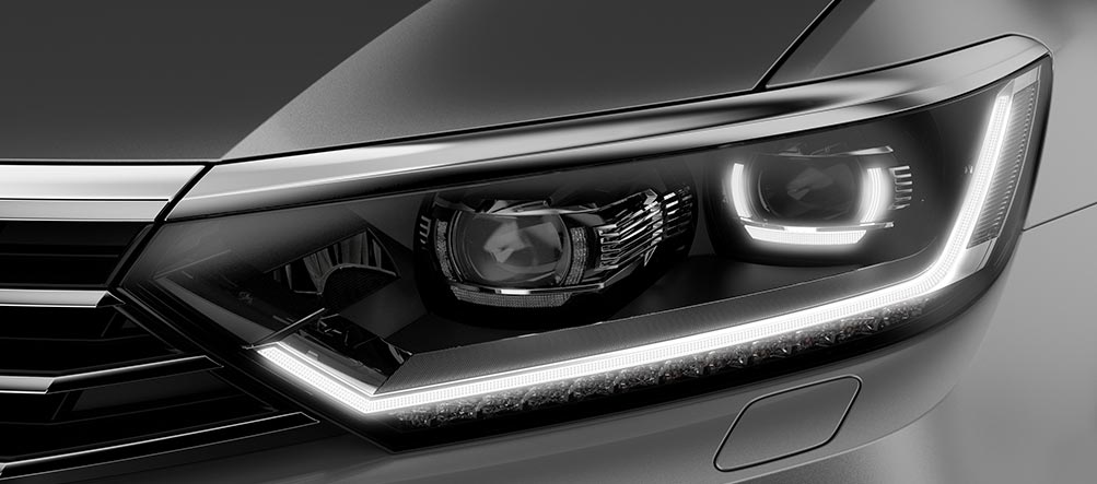 LED ist das neue Xenon: taghelles Licht für Volkswagen