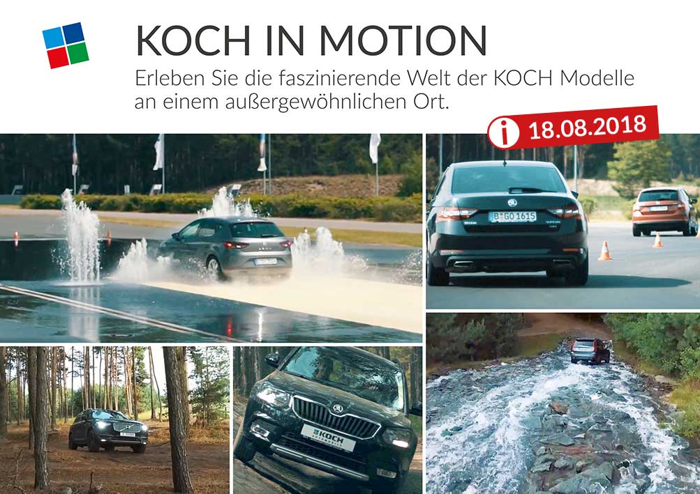 Koch in Motion