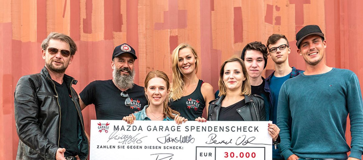 Mazda Garage Spende