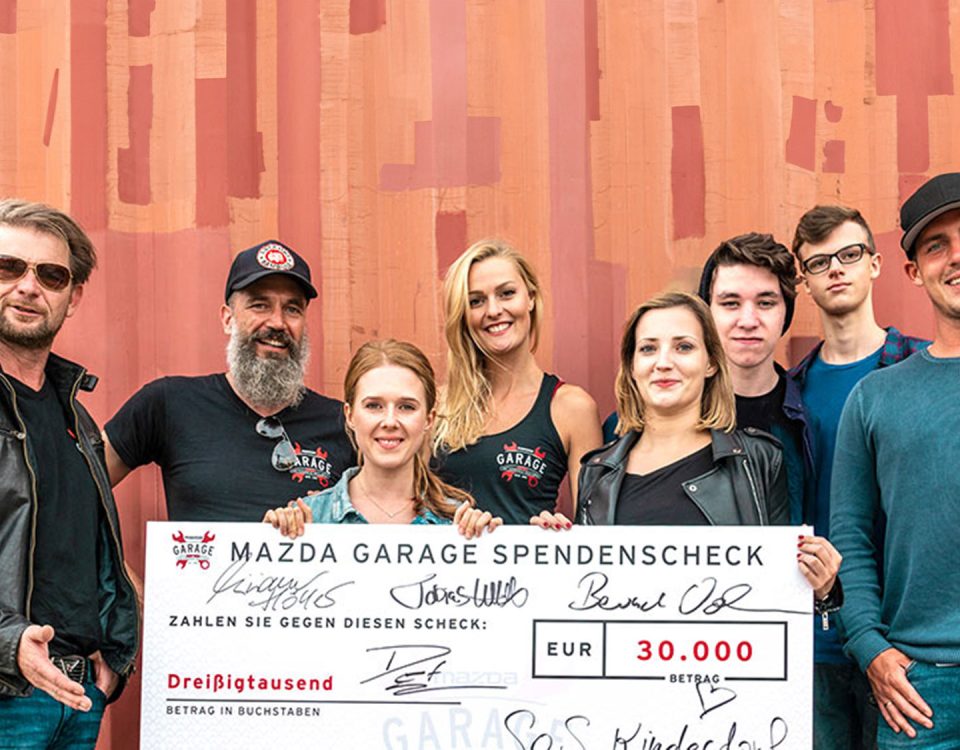 Mazda Garage Spende