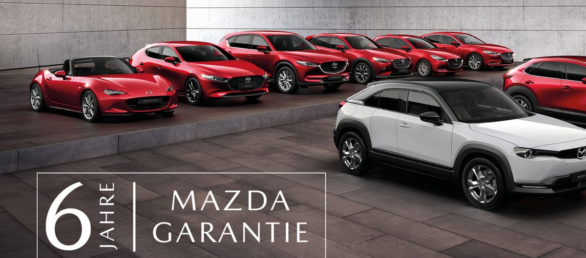 Mazda 6 Jahre Garantie