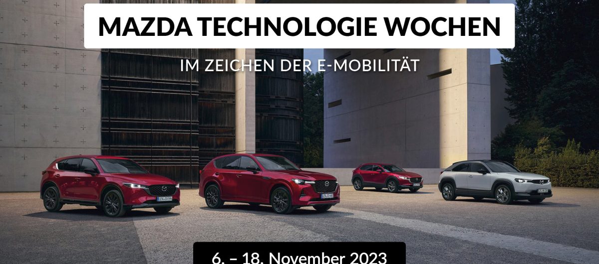 Mazda Technologie-Wochen 6. bis 18. November 2023 bei Koch