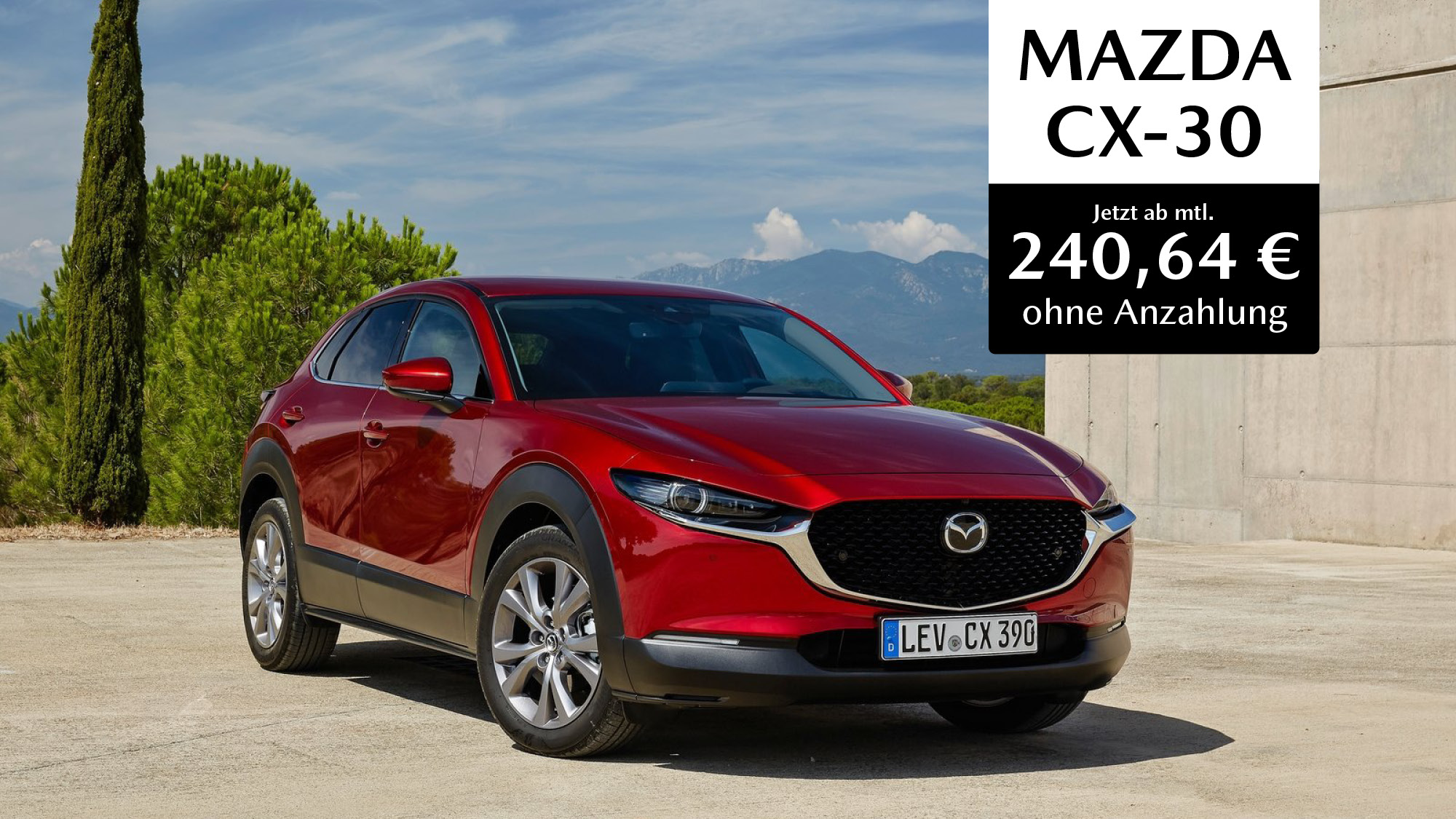 Mazda-CX30 Leasing Top Angebot