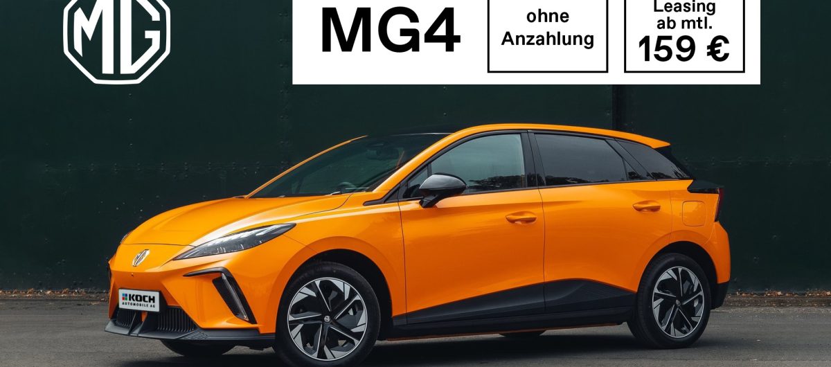 MG4 Leasing ab 159 Euro